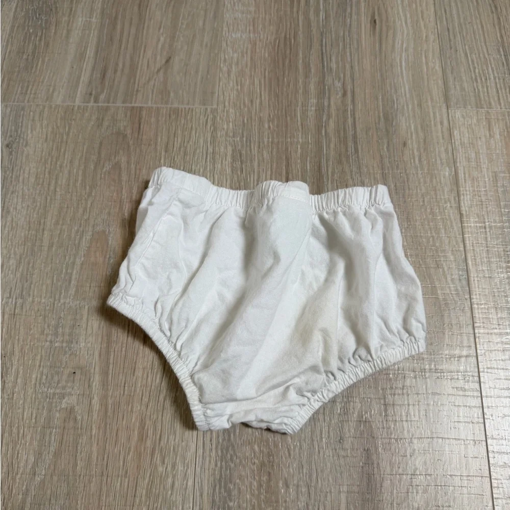 Classic White Baby Bloomers